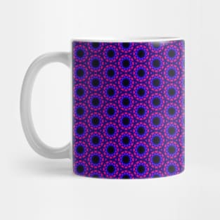 Complex Purple Bubbles Mug